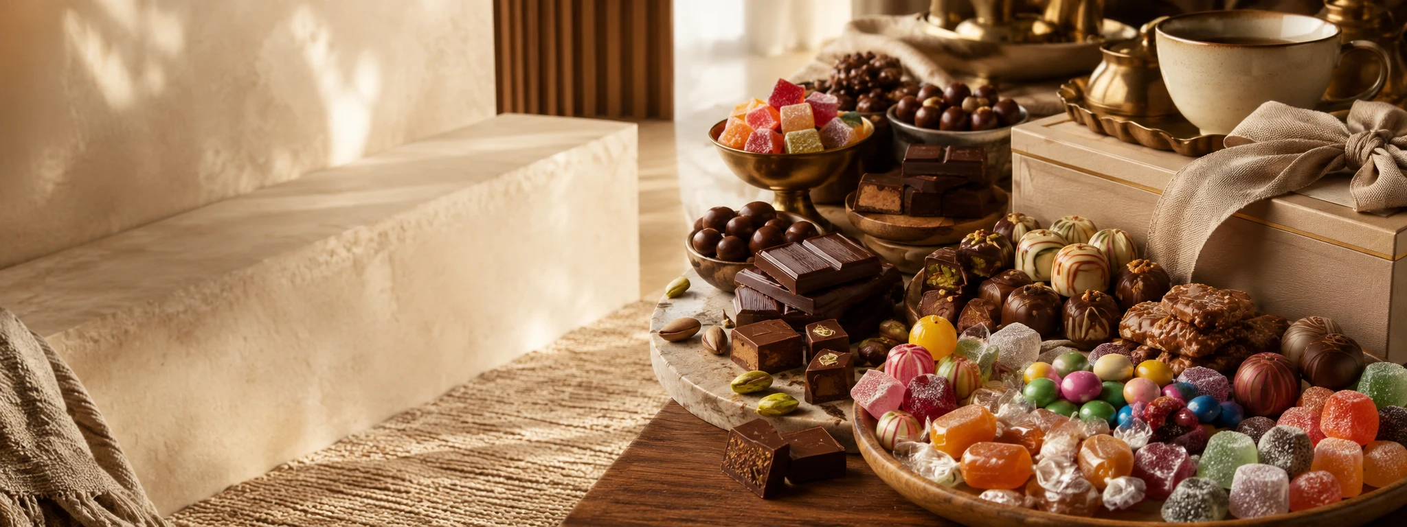 Curated imported confectionery selection in Pakistan