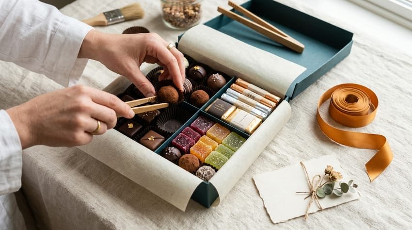 Custom Confectionery Gift Box Packaging