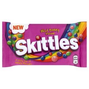 Skittles Wild Berry Chewy Candy Single Bag 45g