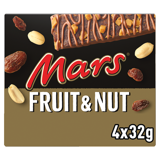 Mars Triple Treat Fruit & Nut Date Bar 4x32g Multipack