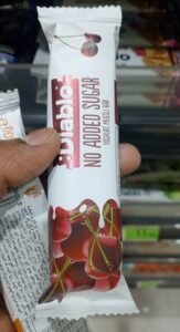Diablo Yogurt Coated Cherry Muesli Bar 30g