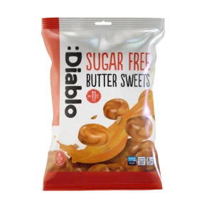 Diablo Sugar Free Butter Hard Sweets 75g