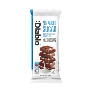 Diablo No Added Sugar Milk Chocolate Bar 85g