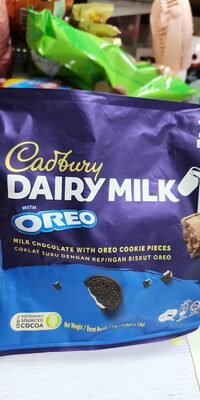 Cadbury Dairy Milk Bites with Oreo Pouch 125g