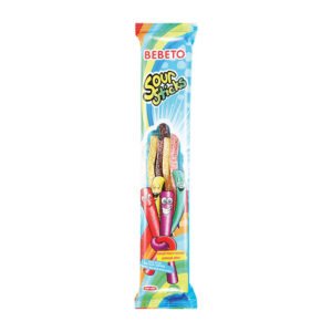 Bebeto Sour Stick Mixed Fruit Candy 30g