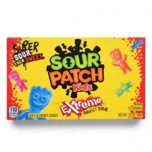 Sour Patch Kids Extreme Sour Soft & Chewy Candy Theater Box 99g