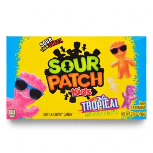Sour Patch Kids Tropical Soft & Chewy Candy Theater Box 99g