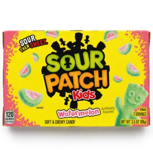 Sour Patch Kids Watermelon Soft & Chewy Candy Theater Box 99g