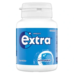 Extra Peppermint Sugar Free Chewing Gum 64g Bottle