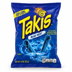 Takis Blue Heat Rolled Tortilla Chips Spider-Man Edition 55g