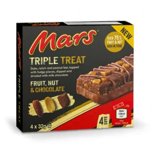 Mars Triple Treat Fruit & Nut Date Bar 4x32g Multipack