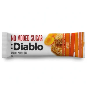 Diablo No Added Sugar Apricot Muesli Bar 30g