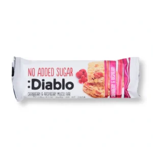 Diablo No Added Sugar Cranberry & Raspberry Muesli Bar 30g