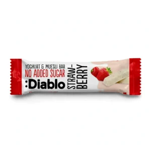 Diablo Yogurt Coated Strawberry Muesli Bar 30g