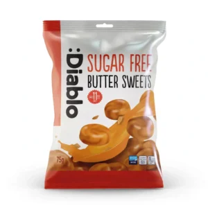 Diablo Sugar Free Butter Hard Sweets 75g