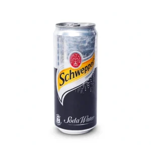 Schweppes Soda Water 300ml Can