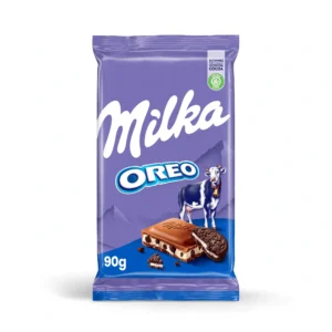 Milka Oreo Alpine Milk Chocolate Bar 90g