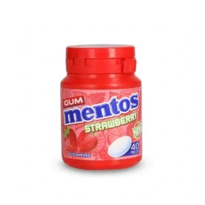 Mentos Pure Fresh Strawberry Sugar Free Gum 56g Bottle